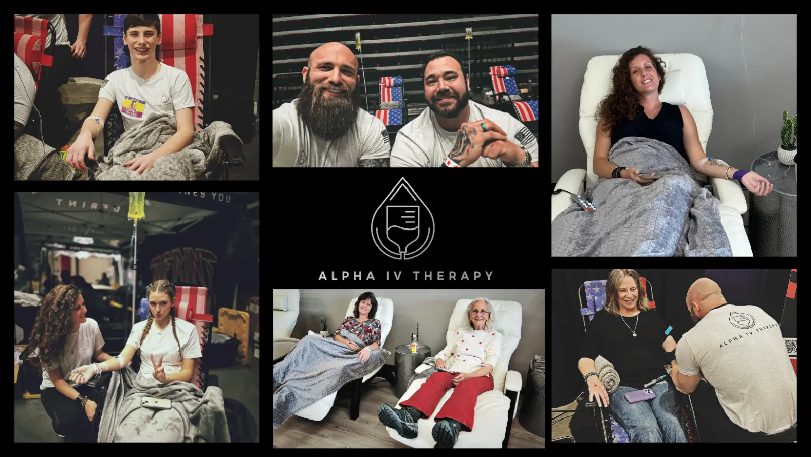 Alpha IV Therapy events and clients